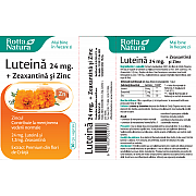 imageLuteină 24 mg. + Zeaxantină și Zinc