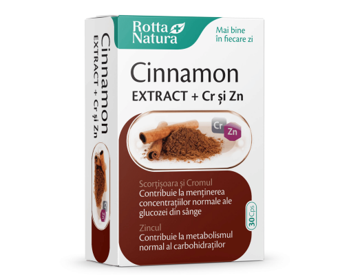 imageCinnamon EXTRACT + Crom și Zinc